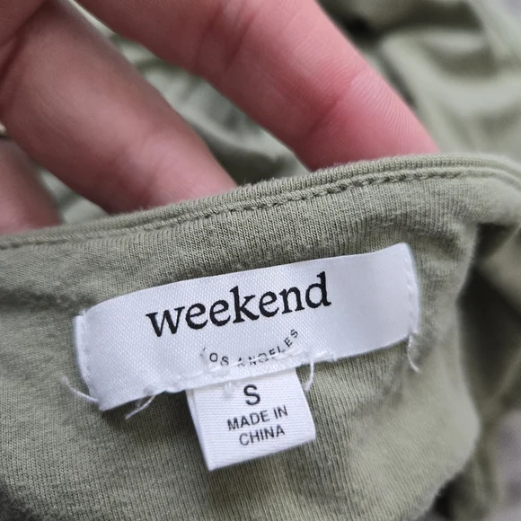 Elegant Olive Green Maxi Dress - Picture 4 of 4